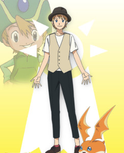 数码宝贝最后的进化里的高石岳角色剧照